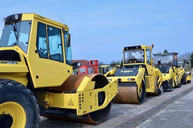Used bomag rollers by ALBERTI.