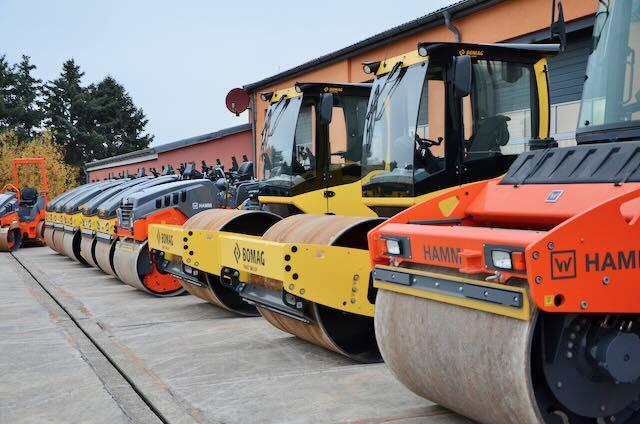 Used BOMAG BW177D-5 and BOMAG BW213D-5 Rollers for sale.